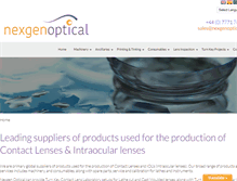 Tablet Screenshot of nexgenoptical.com